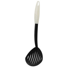 Σουρωτήρι Πλαστικό Λευκό-Μαύρο 36cm Qlux - 8693395003827